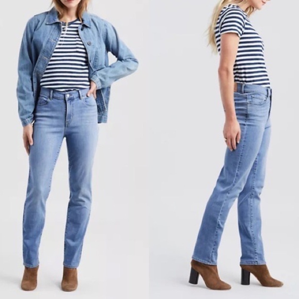 Levi’s 414 Relaxed Straight Medium Wash Jeans